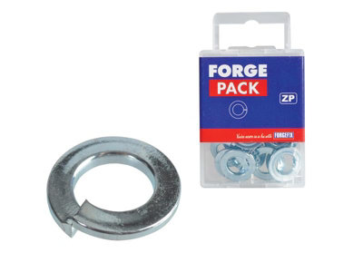 ForgeFix FPSW10 Spring Washers DIN127 ZP M10 ForgePack 20 FORFPSW10