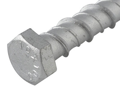 Boulon D'éclair Hexagonal M12 X 150mm - ForgeFix - Boîte De 20