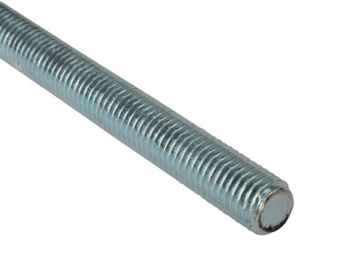 ForgeFix M16 Zinc Plated Threaded Rod - 1 Meter Length for Durable Fastening Solutions