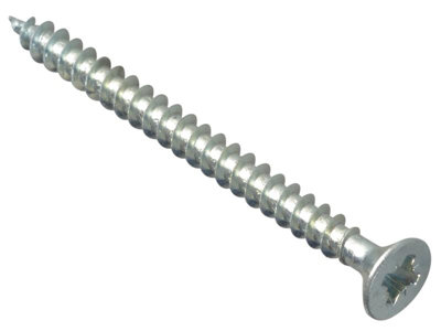 ForgeFix MPS450ZP Multi-Purpose Pozi Compatible Screw CSK ST ZP 4 x 50mm Box 200 FORMPS450ZP