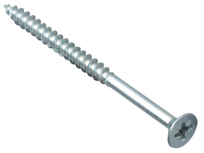 ForgeFix MPS570ZP Multi-Purpose Pozi Compatible Screw CSK ST ZP 5 x 70mm Box 100 FORMPS570ZP