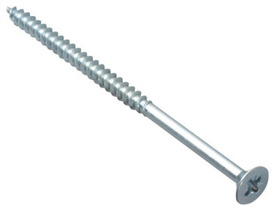 ForgeFix MPS590ZP Multi-Purpose Pozi Compatible Screw CSK ST ZP 5 x 90mm Box 100 FORMPS590ZP