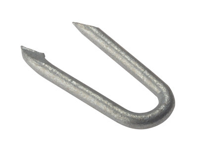 PREBENA VZ08CNK Galvanised Staples - 8mm Length, 0.41x0.7mm Wire, 5,000 Per Box