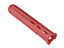 ForgeFix - Plastic Wall Plugs Red No.6-8 Box 1000