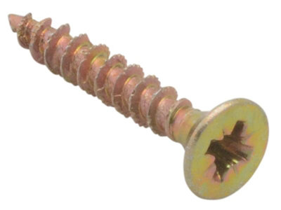 ForgeFix SPE425Y Spectre Screw PZ Compatible CSK ZYP 4.0 x 25mm (Box 200) FORSPE425Y