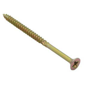 ForgeFix SPE5100Y Spectre Screw PZ Compatible CSK ZYP 5.0 x 100mm (Box 100) FORSPE5100Y