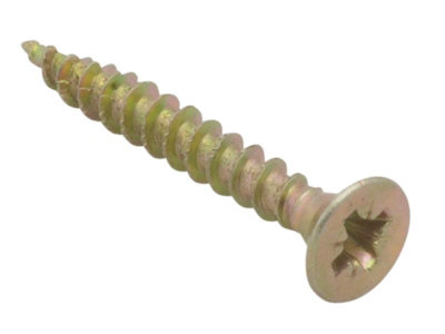 ForgeFix SPE530YB Spectre Screw PZ Compatible CSK ZYP 5.0 x 30mm Box 1000