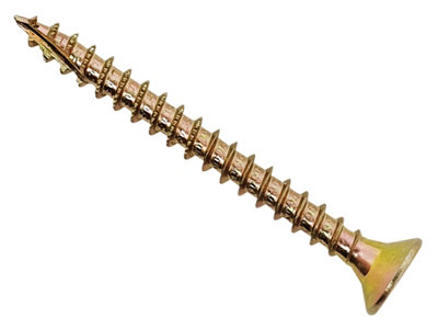 ForgeFix SPE640Y Spectre Screw PZ Compatible CSK ZYP 6.0 x 40mm (Box 200) FORSPE640Y