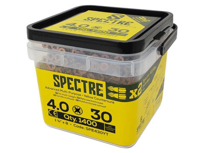 Forgefix Spectre Screw Pz Compatible Csk Zyp 5.0 X 70Mm (Box 100) - Groceries