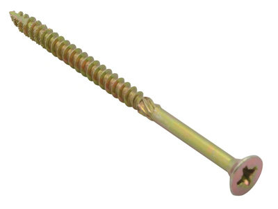 ForgeFix - Spectre™ PZ Compatible Wood Screw CSK ZYP 6.0 x 100mm Box 100