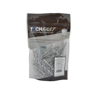 Forgefix Techfast Roofing Timber To Light Section Multi Colour (5.5 x 50mm)