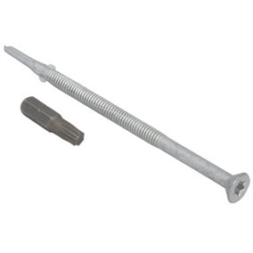 ForgeFix TFCH55109 TechFast Roofing Screw Timber - Steel Heavy Section 5.5 x 109mm Pack 50 FORTFCH55109