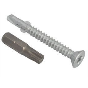 ForgeFix TFCL5550 TechFast Roofing Screw Timber - Steel Light Section 5.5 x 50mm Pack 100 FORTFCL5550