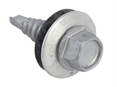 ForgeFix TFHS6322 TechFast Hex Head Stitching Screw Self-Drill 6.3 x 22mm Pack 100 FORTFHS6322
