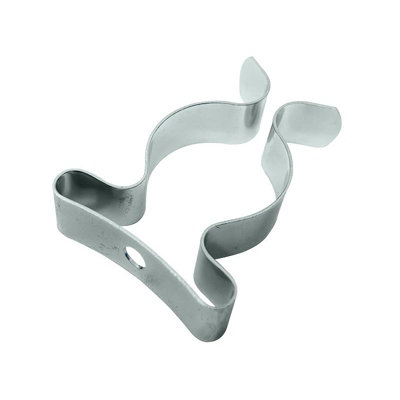 Forgefix Tool Clips Zinc Plated Zinc Plated (3/4in Bag of 25)