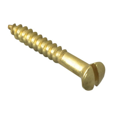 Forgefix Wood Screws, Slotted, Rah, Br, Forgepack Multi Colour (1in x 6 ...
