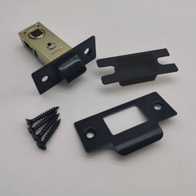Forgeworks Thin Frame 40mm Short Latch in Contemporary Matt Black ...