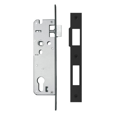 Forgeworks Thin Frame Sashlock Matt Black Finish 35mm