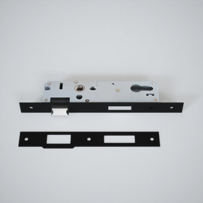 Forgeworks Thin Frame Sashlock Matt Black Finish 35mm