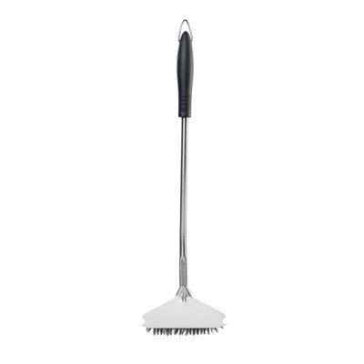Forneza Brush With Scraper  57cm Effortless Cleanup for Your Pizza Oven - 3