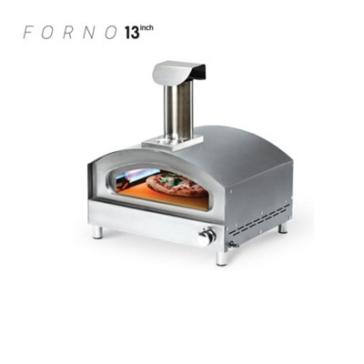 Forneza Forno 13 Inch Gas Pizza Oven With Accessories Bundle