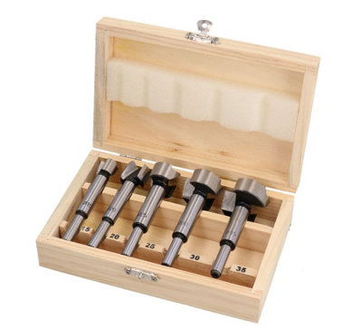 Forstner Wood Boring Drill Bit, Hole Puncher, 1/4" - 1" Diameter, For Woodworking, 7 Pieces In 1 Set - Foto 2