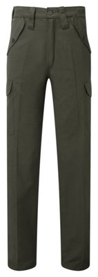 Fort Combat Trade Work Trousers Green - 32in Waist