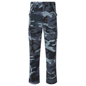 Fort Combat Trade Work Trousers Night Urban Camouflage - 30in Waist