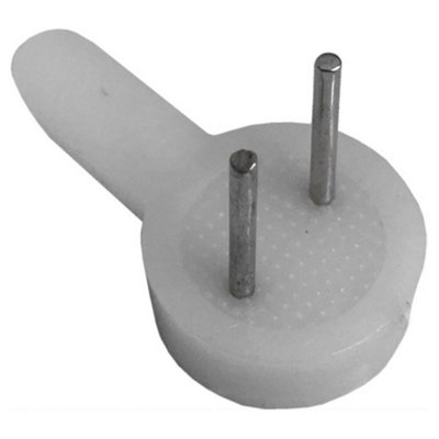 Fort Fasteners Hardwall Picture Hooks Small 22mm Off White 20 Hooks
