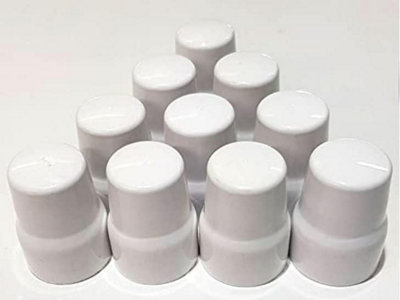 Fort Fasteners Radiator Valve Cap Universal White Master 10 Cap
