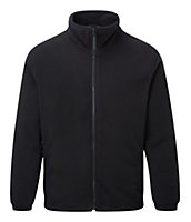 Fort Lomond Full Zip Fleece Jacket Black - XS