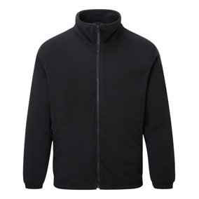Fort Lomond Full Zip Fleece Jacket Black - XS