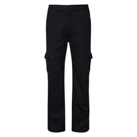 Fort Workforce Cargo Work Trousers Black - 38L