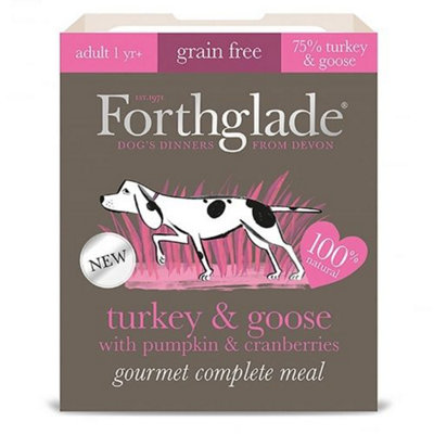 Forthglade Adult GF Gourmet Comp Turkey & Goose 395g (Pack of 7) Price Comparisons | Compare The Build