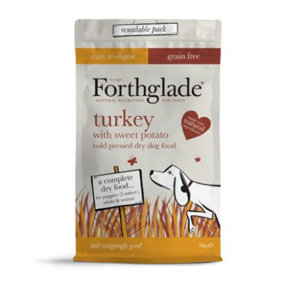 Forthglade Dog Adult Grain Free Cold Pressed Turkey 6kg