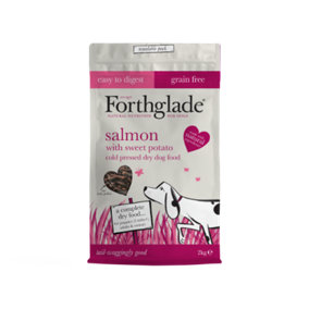 Forthglade Natural Dry Cold Pressed Salmon Grain Free 2kg