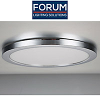 Forum Lighting Wall and Ceiling Light 24W IP44 - Chrome