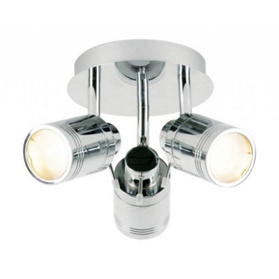 Forum Spa SPA-27405-CHR Scorpius 3 Light Ceiling Spotlight - Chrome (5395)