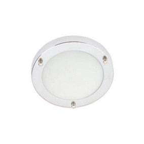 Forum Spa SPA-34046-CHR Delphi Small LED Flush Ceiling Light - Chrome (11972)