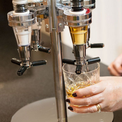 Four Bottle Bar Optic Drinks Dispenser - 3