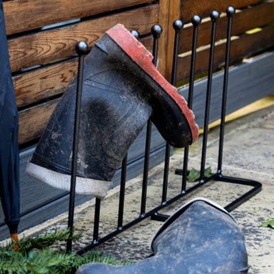 Welly boot rack online b&q