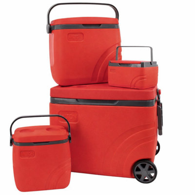 Four Piece Cool Box Combo Set Red