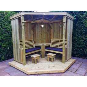 Four Seasons & Decking - Timber - 290x205x230 Garden Furniture