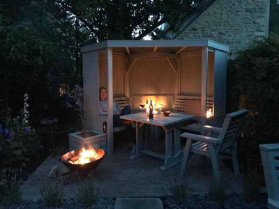 Four Seasons & Decking - Timber - L230 x W290 x H205 cm - Garden Furniture - Fully Assembled