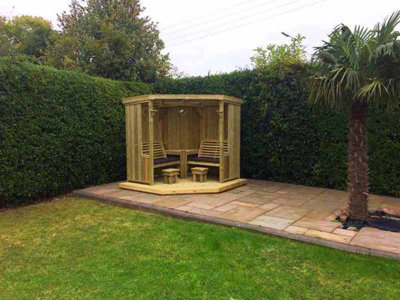 Four Seasons Garden Room - Timber - L150 x W290 x H205 cm - Garden Furniture - Fully Assembled - 3