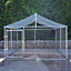 FoxHunter 2.3X2.3M Outdoor Dog Animal Shelter Lockable Cover Dog Training Playing Crate