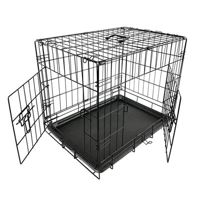 Jaula M-Pets Voyager Crate 2 Doors XXL - Black – Arca de Noe