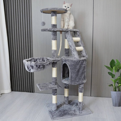 Cat activity centre outlet grey