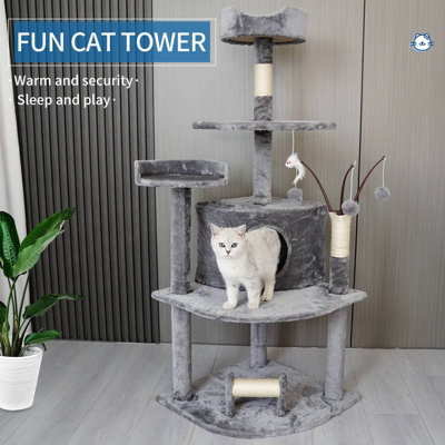 Tall store cat house