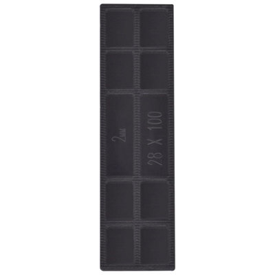 FP28 2mm Glazing Flat Shims for DIY & Construction - Plastic Frame Packers for Window, Door & Glass Fitting (28 x 100, 200 pcs)